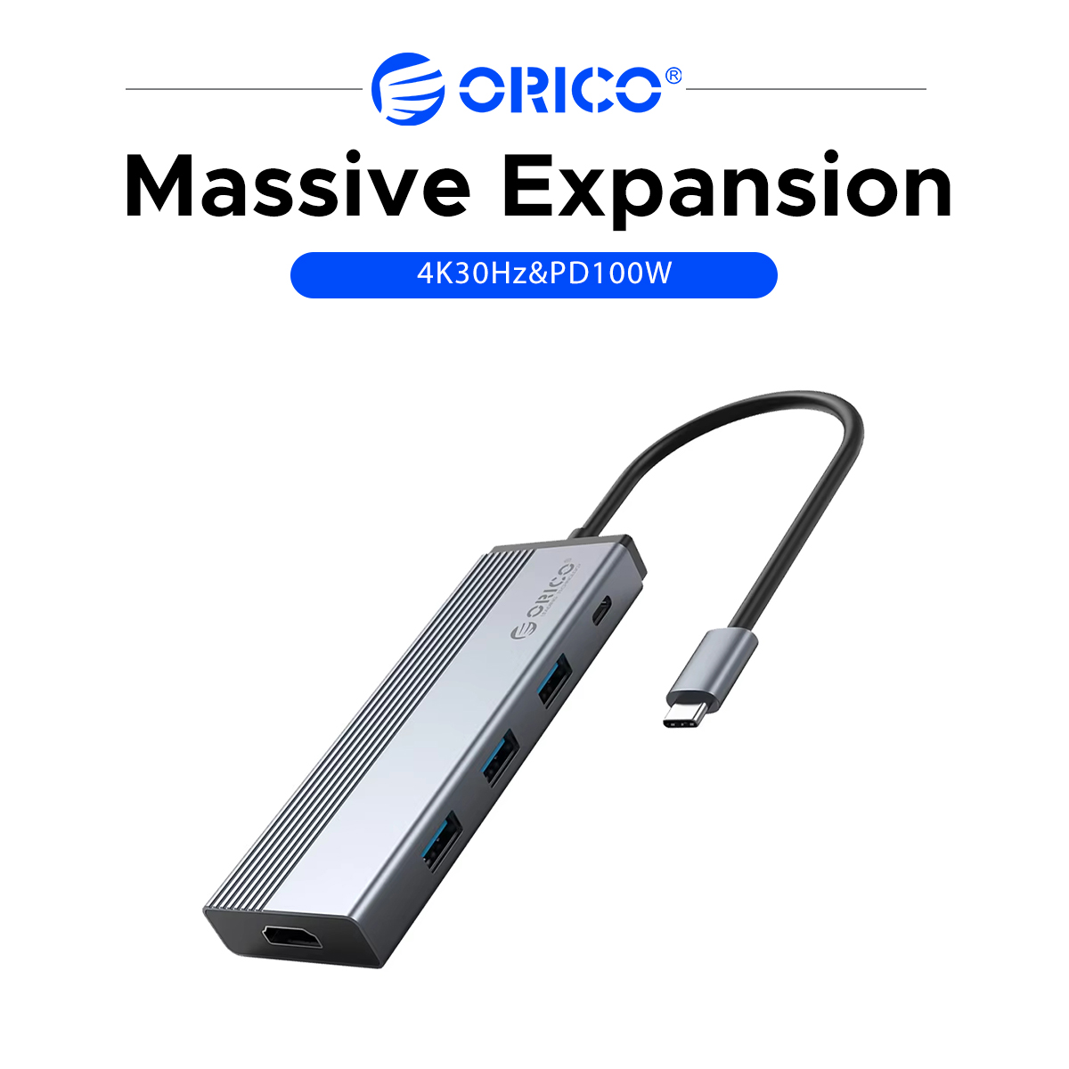 Hdmi Adapter Tablet - محول ORICO 5 في 1 متعدد