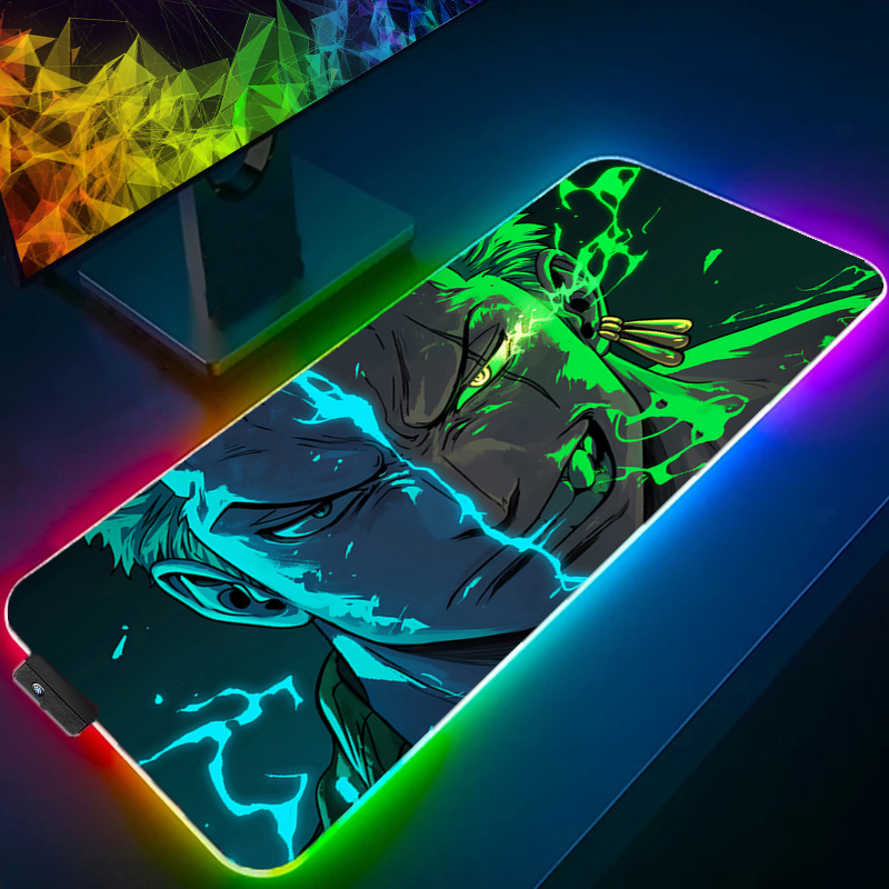 Tablet Pc Accessories - قطعة واحدة زورو ماوس الوسادة RGB