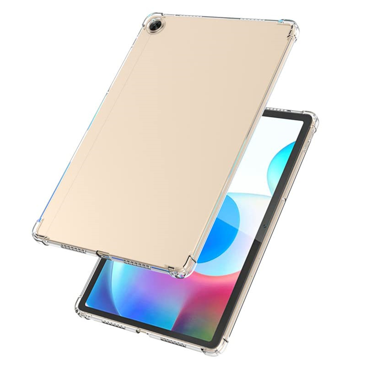 Realme Tablet Accessories - حافظة شفافة من البولي يوريثان الحراري