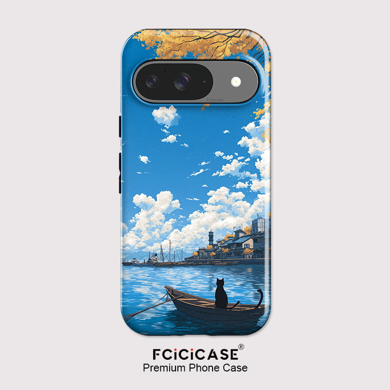 Google Pixel 9 - جراب هاتف Fcicicase مقاوم للصدمات لهواتف