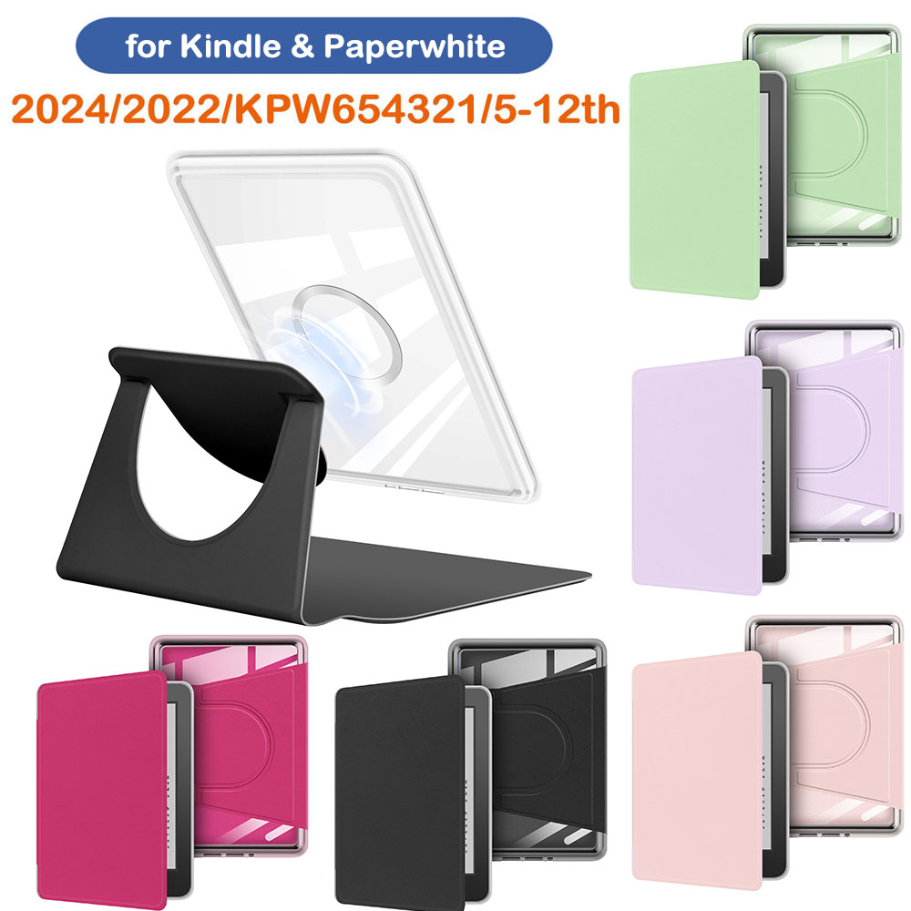 Kindle Tablet Accessories - حافظة دعامة مغناطيسية من الأكريليك لجهاز