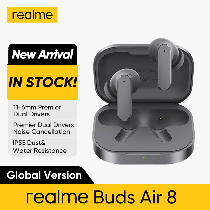 Realme Tablet Accessories - الإصدار العالمي من سماعات realme Buds