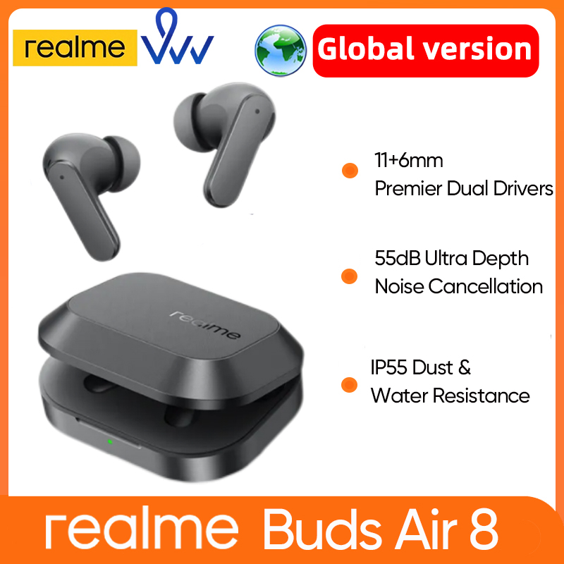 Realme Tablet Accessories - سماعات ريلمي بادز إير 8 النسخة