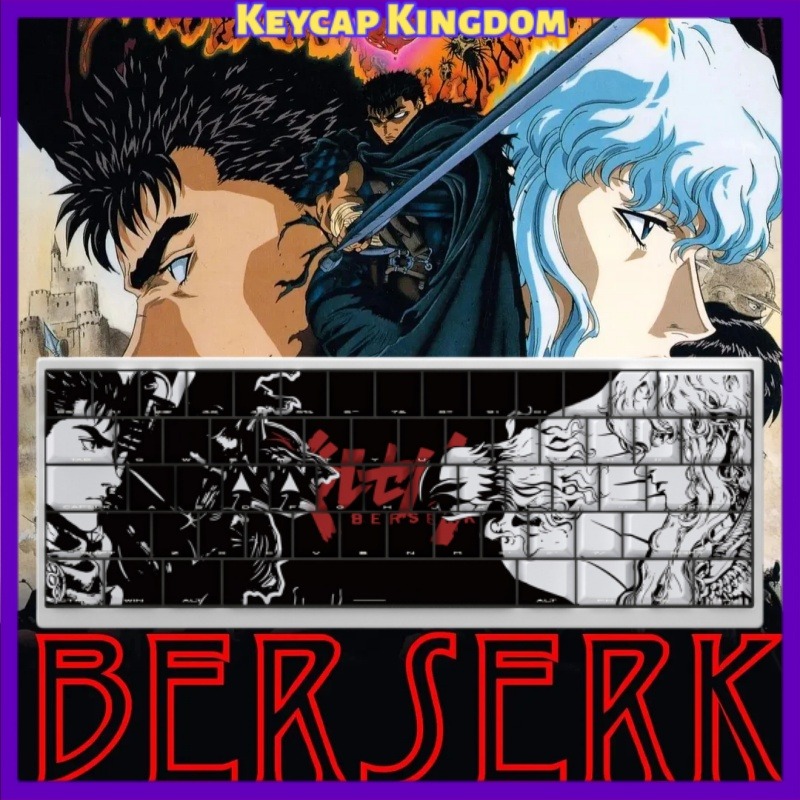 Tablet Pc Accessories - أغطية مفاتيح بتصميم BERSERK للوحة المفاتيح