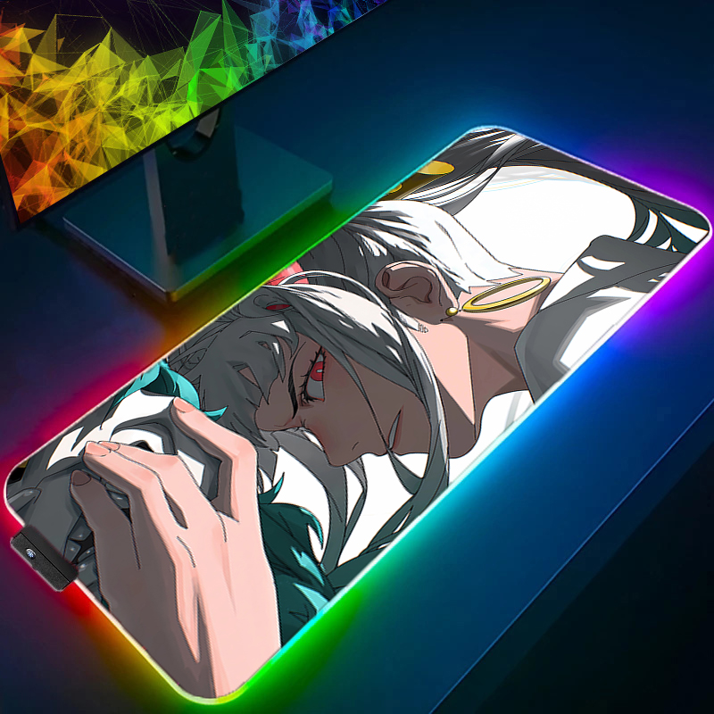 RGB LED ماوس الوسادة مكتب مكتب - مراجعة Tablet Pc Accessories وسعره