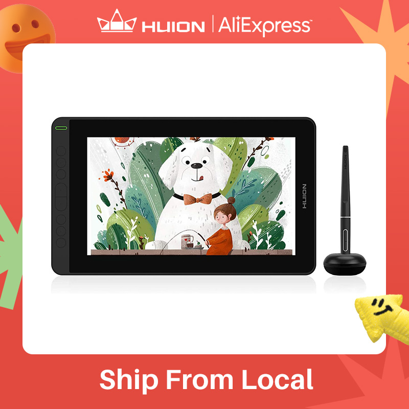شاشة الرسم الرقمية HUION Kamva - مراجعة Graphic Tablet Accessories وسعره