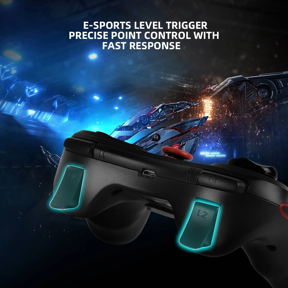 GAMINJA سماعة لاسلكية تعمل بال - مراجعة Android Tablet Gaming Accessories وسعره