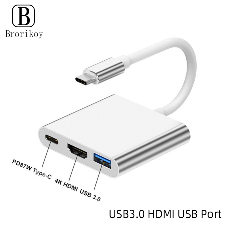 محول USB من النوع C 3 في 1 إلى - مراجعة Tablet Pc Accessories وسعره
