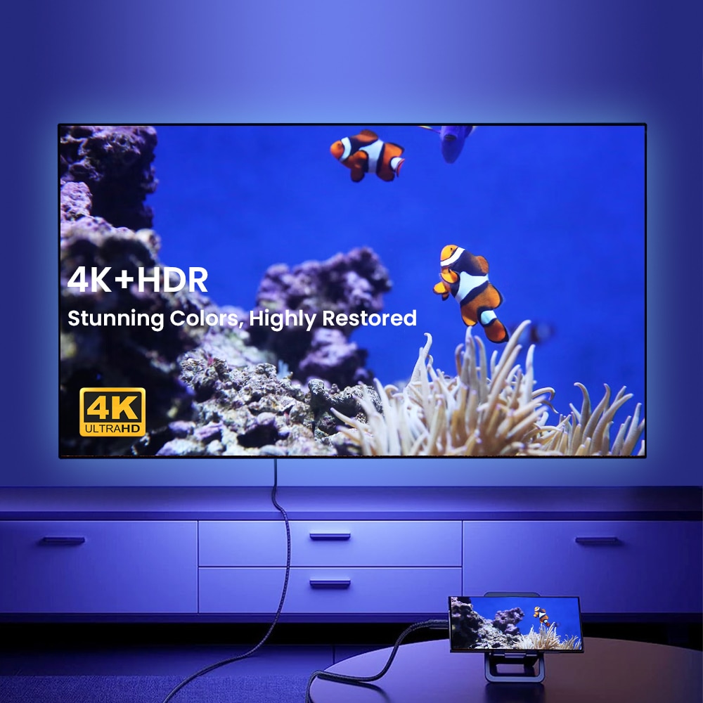 NIERBO USB C 6.6ft 4K @ 60hz ن - مراجعة Hdmi Adapter Tablet وسعره