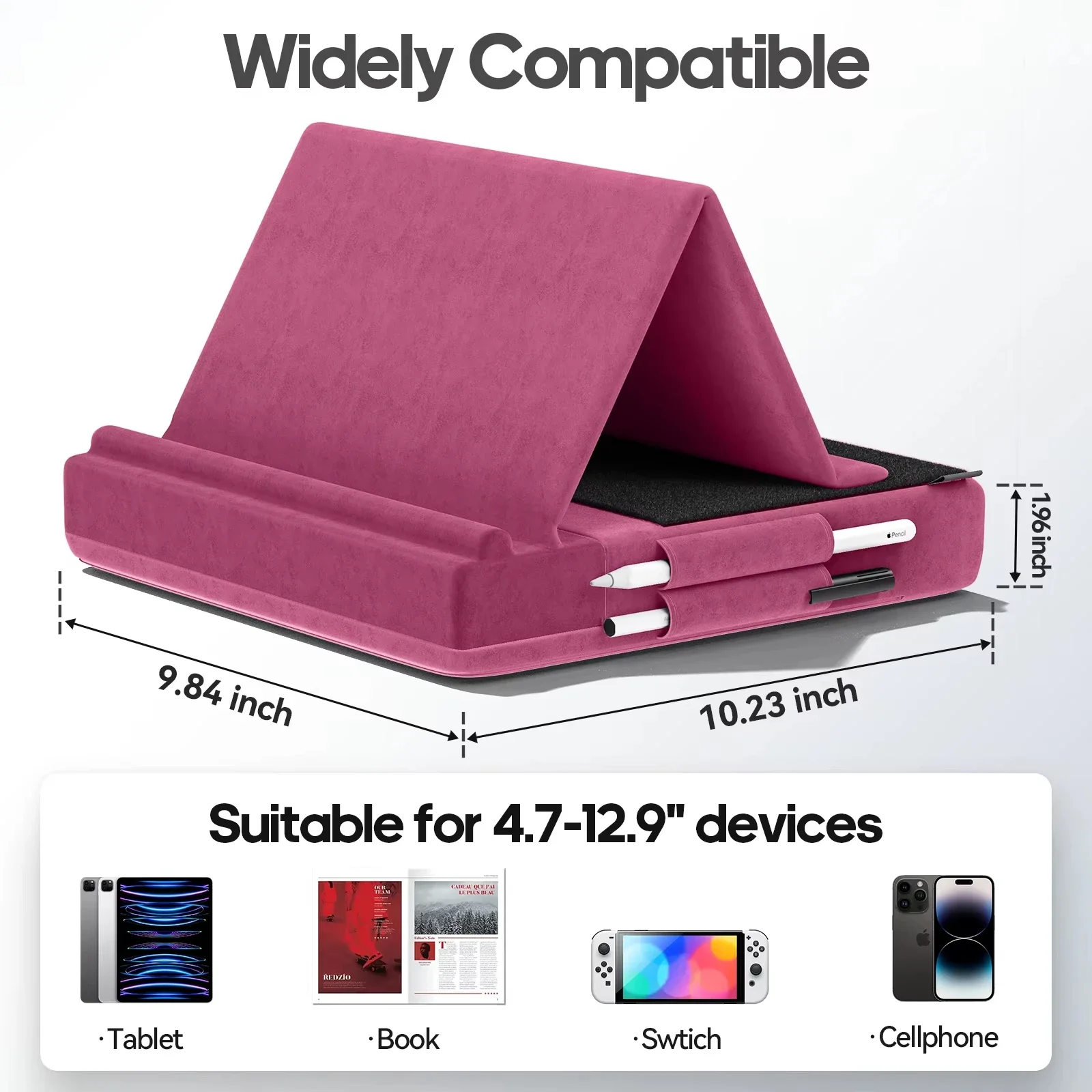 حامل وسادة لوحي مطور متعدد الز - مراجعة Tablet Lap Desk وسعره
