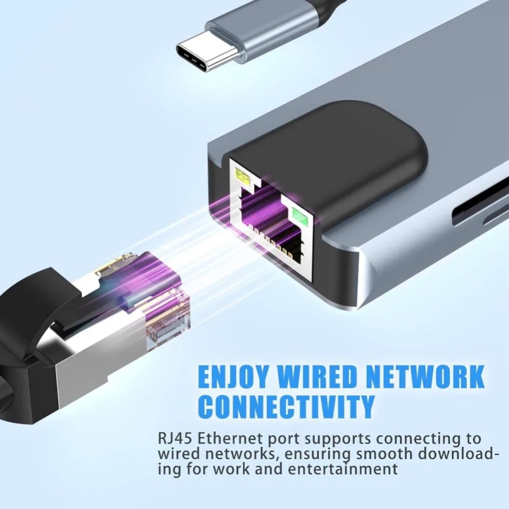 محول USB C متعدد الوظائف 8/7 ف - مراجعة Hdmi Adapter Tablet وسعره