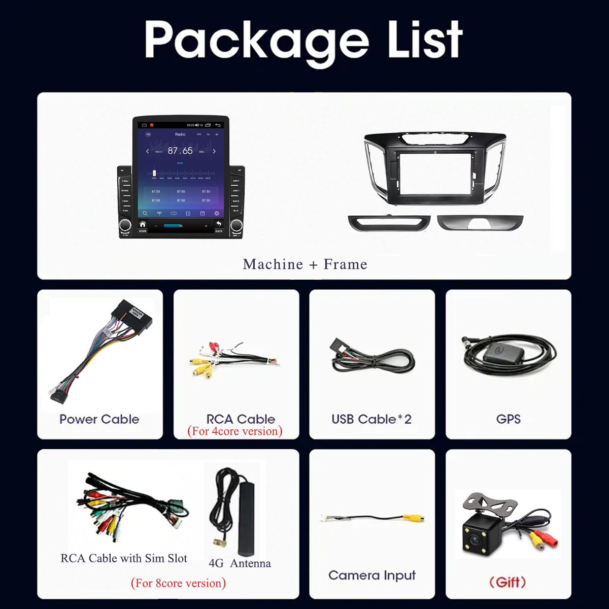 راديو سيارة أندرويد 14 بسعة 8  - مراجعة Tablet Danish Mobile & Accessories Faisalabad وسعره