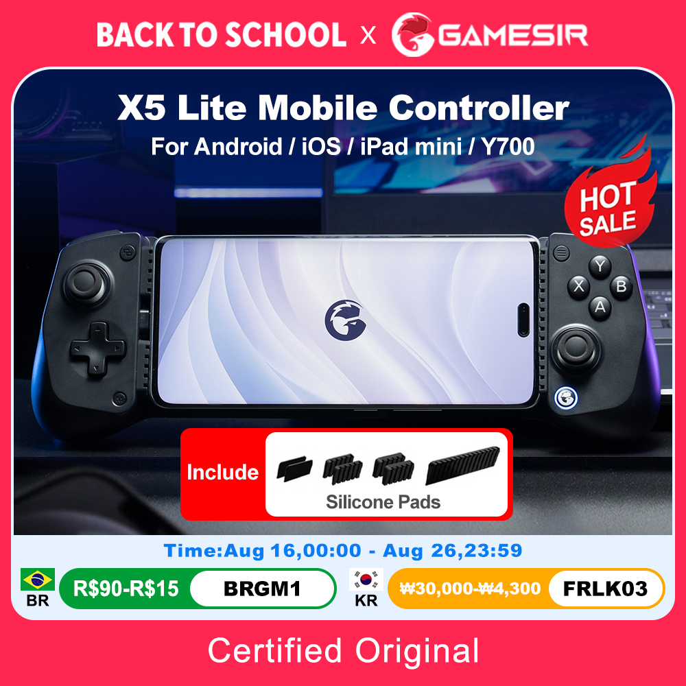 وحدة تحكم ألعاب محمولة GameSir - مراجعة Android Tablet Gaming Accessories وسعره