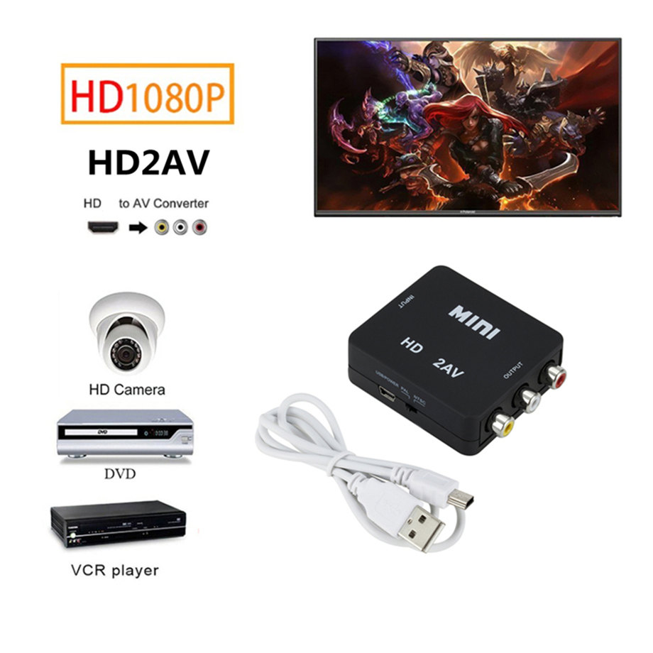 محول HDMI متوافق مع AV RCA، صن - مراجعة Hdmi Adapter Tablet وسعره