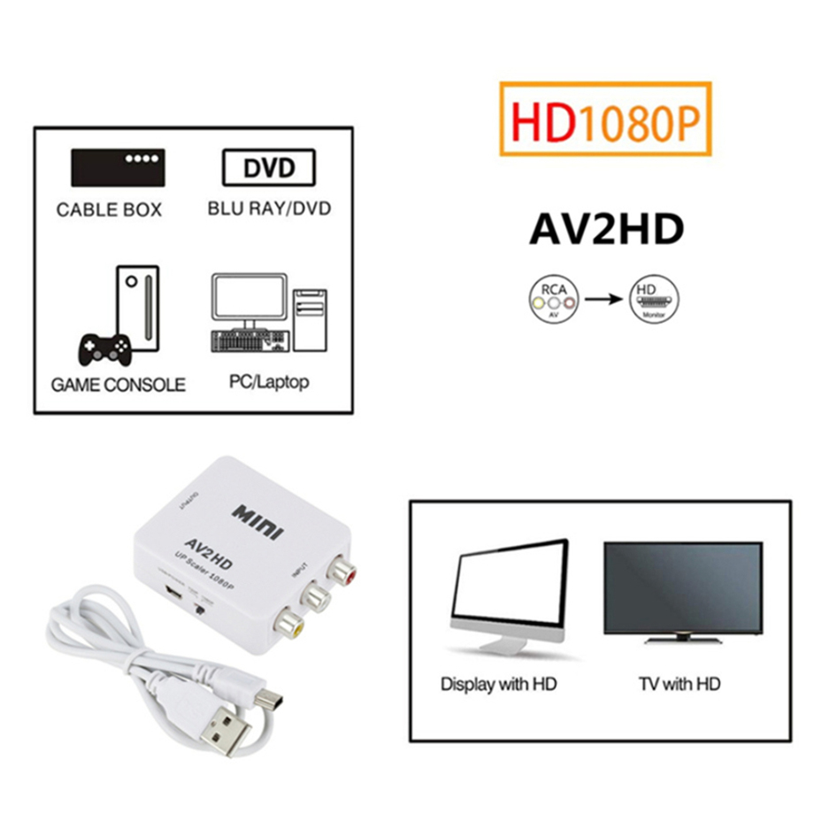 محول HDMI متوافق مع AV RCA، صن - مراجعة Hdmi Adapter Tablet وسعره