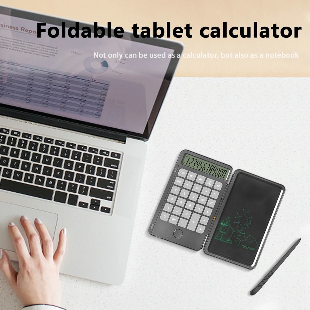 2in1 آلة حاسبة علمية شاشة عرض  - مراجعة Graphic Tablet Accessories وسعره