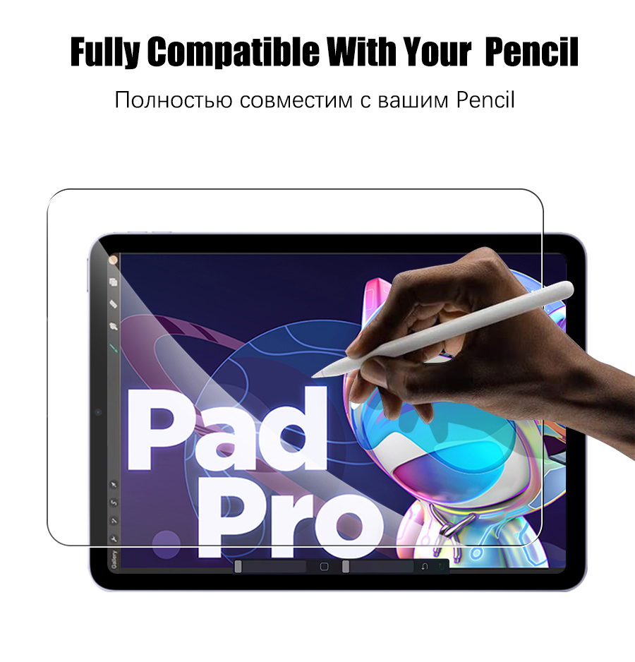 2 قطعة واقي للشاشة من الزجاج ا - مراجعة Lenovo Tablet Keyboard Accessories وسعره