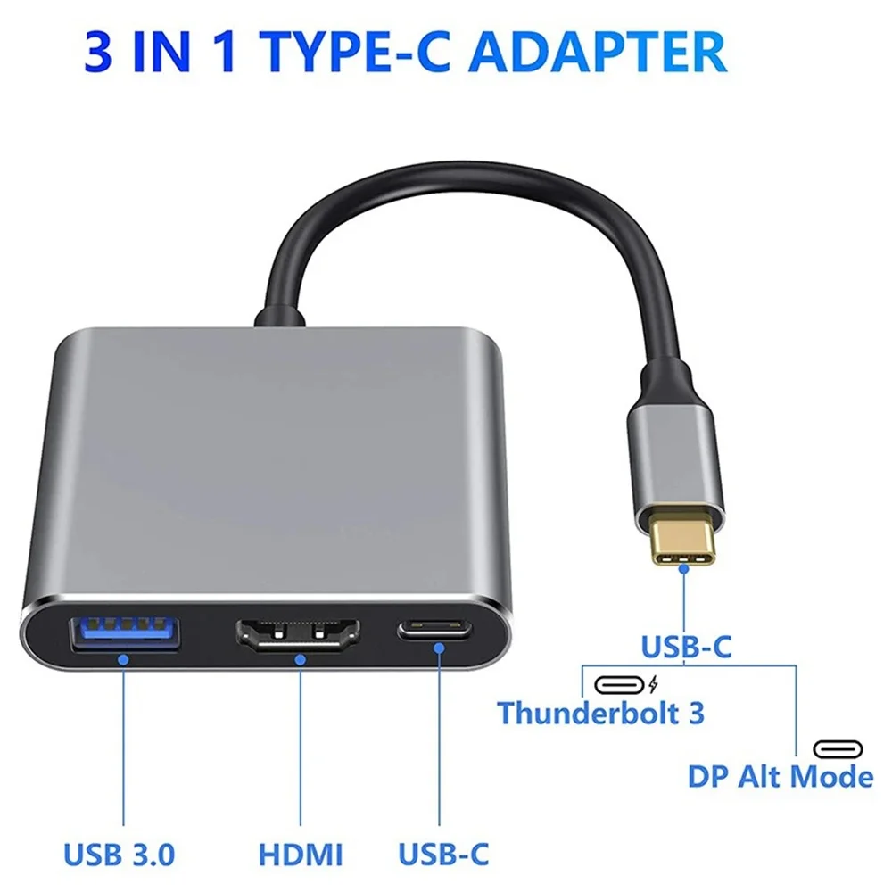 محول USB C متعدد المنافذ 3 في  - مراجعة Hdmi Adapter Tablet وسعره