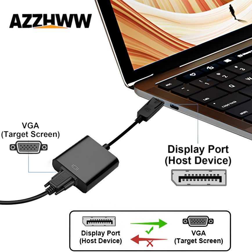 محول DisplayPort إلى VGA HD 10 - مراجعة Tablet Lap Desk وسعره