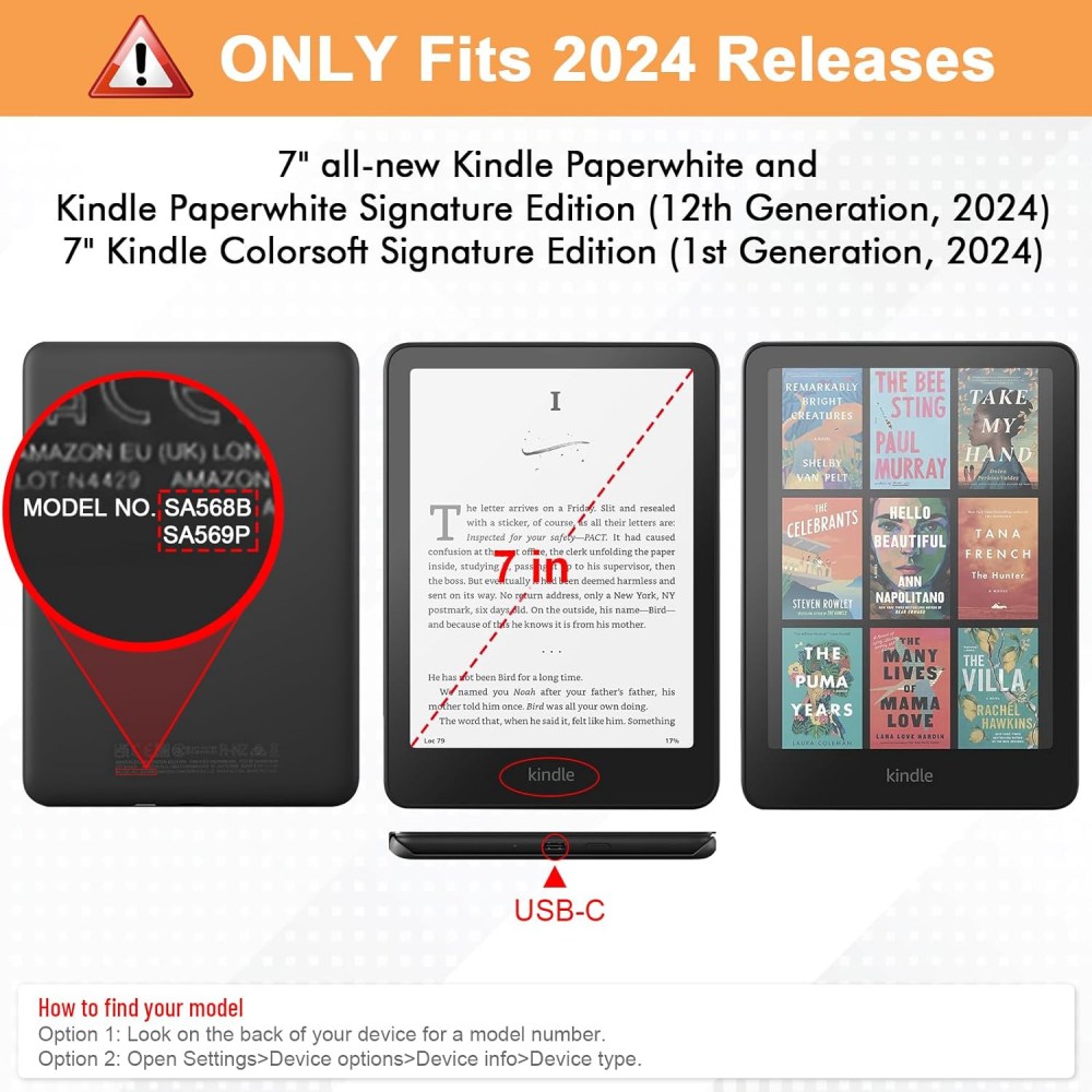حافظة لجهاز Kindle Paperwhite  - مراجعة Kindle Tablet Accessories وسعره