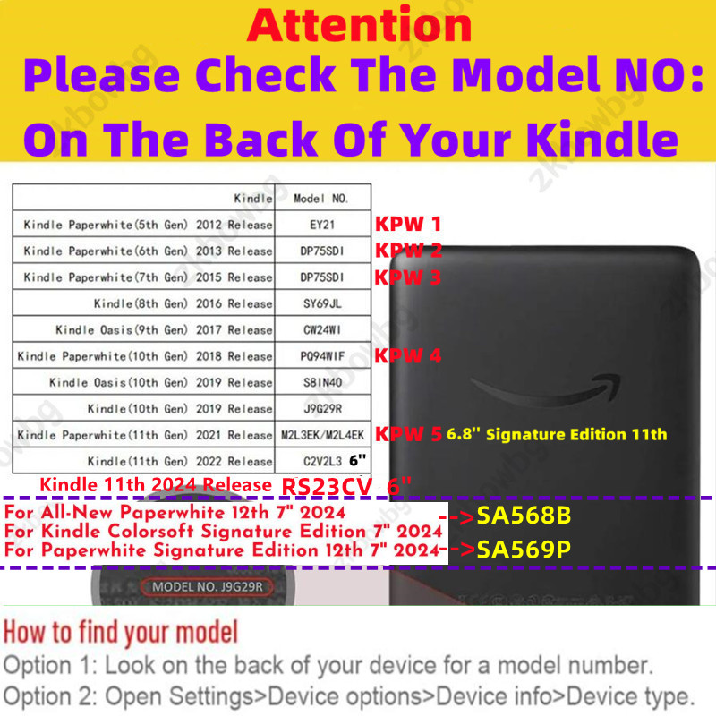 حافظة Funda لـ 2024 RS23CV Kin - مراجعة Kindle Tablet Accessories وسعره