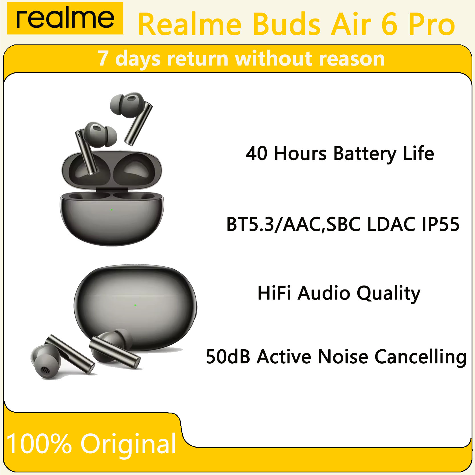 الأصلي ممن لهم Realme Buds اله - مراجعة Realme Tablet Accessories وسعره